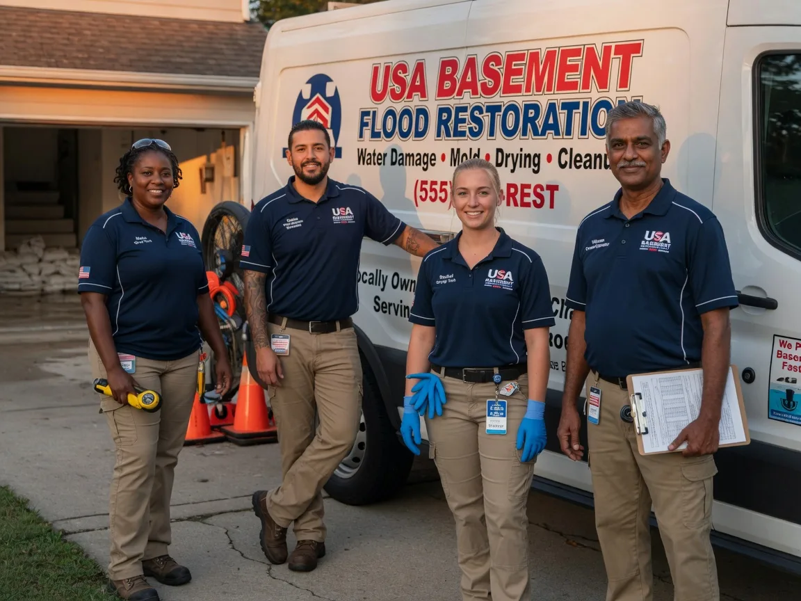 Basement Flood Cleanup company in Mccomb, MS